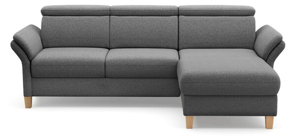 ROHOVÁ SEDAČKA, textil, tmavosivá Sit & More - Sedačky, Online Only