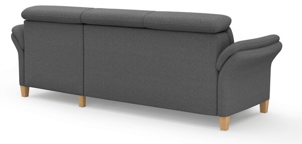ROHOVÁ SEDAČKA, textil, tmavosivá Sit & More - Sedačky, Online Only