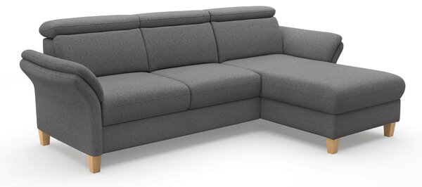 ROHOVÁ SEDAČKA, textil, tmavosivá Sit & More - Sedačky, Online Only