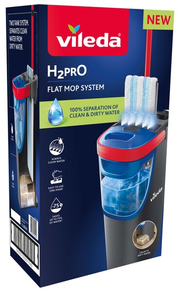 VILEDA H2prO plochý mop