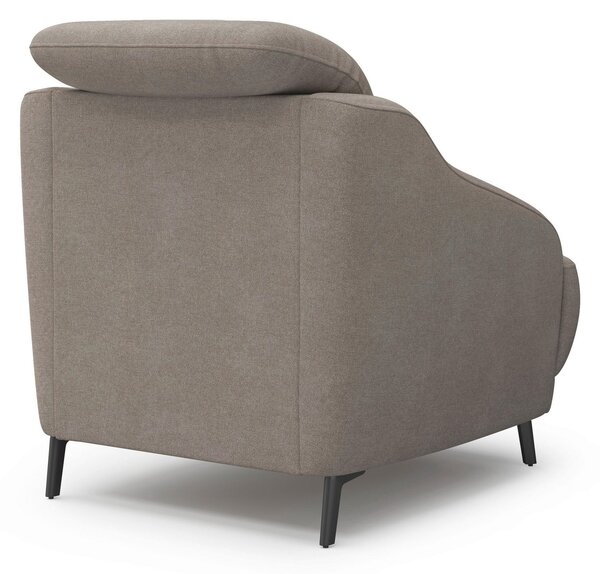 KRESLO, textil, farba lieskového orecha Sit & More - Online Only obývacie izby, Online Only