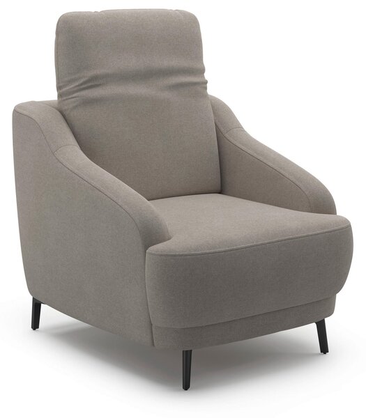 KRESLO, textil, farba lieskového orecha Sit & More - Online Only obývacie izby, Online Only