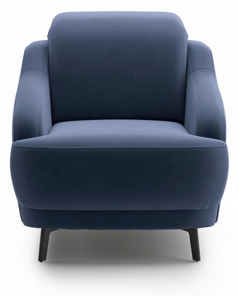 KRESLO, textil, modrá Sit & More - Online Only obývacie izby, Online Only