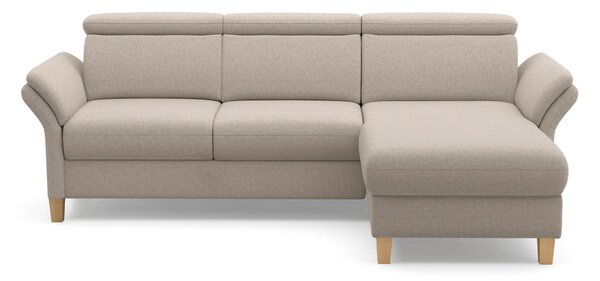 ROHOVÁ SEDAČKA, textil, taupe Sit & More - Sedačky, Online Only