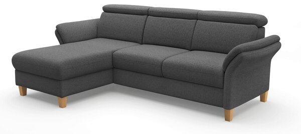 ROHOVÁ SEDAČKA, textil, tmavosivá Sit & More - Sedačky, Online Only