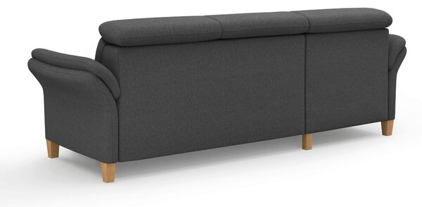 ROHOVÁ SEDAČKA, textil, tmavosivá Sit & More - Sedačky, Online Only