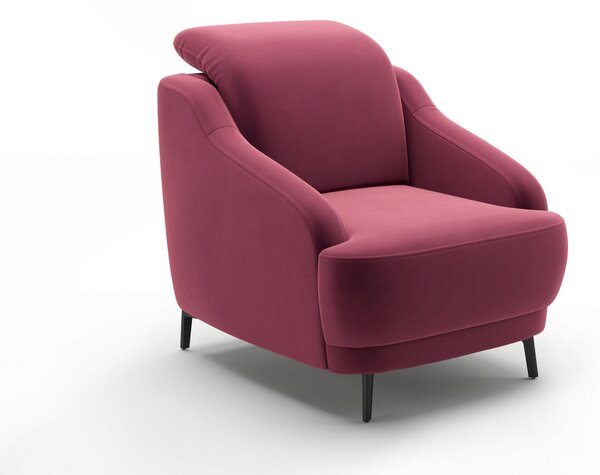KRESLO, textil, baklažánová Sit & More - Online Only obývacie izby, Online Only