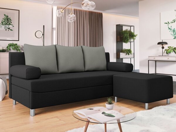 Mirjan24 Pohovka Don s taburetkou, Dostupné poťahy: Lux 30 + Evo 30 5902928009484