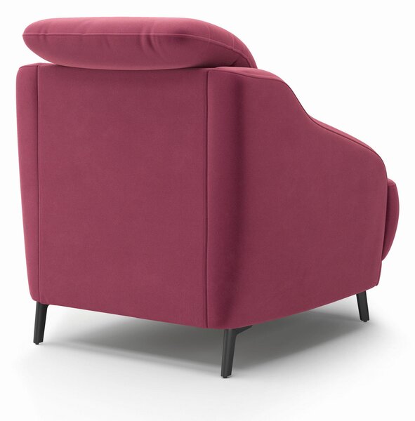 KRESLO, textil, baklažánová Sit & More - Online Only obývacie izby, Online Only