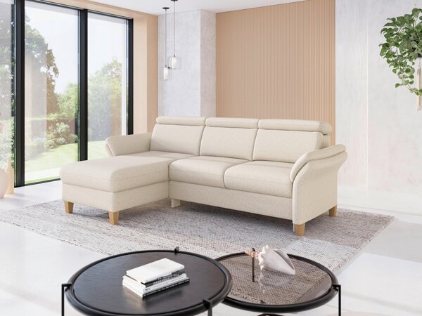 ROHOVÁ SEDAČKA, textil, krémová Sit & More - Sedačky, Online Only