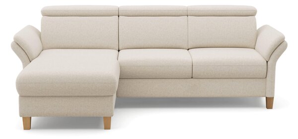 ROHOVÁ SEDAČKA, textil, krémová Sit & More - Sedačky, Online Only