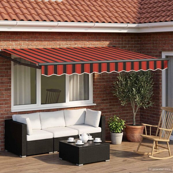 Maison Exclusive – Elektrická solárna markíza, 3,5 x 2,5 m
