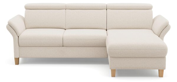 ROHOVÁ SEDAČKA, textil, krémová Sit & More - Sedačky, Online Only