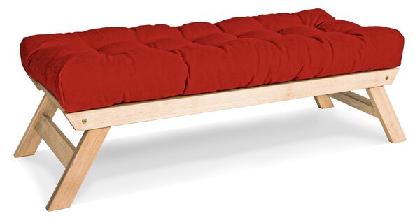 MarLiving Lavica BREEZIO 01 140 cm z masívu/červená