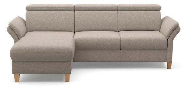 ROHOVÁ SEDAČKA, textil, taupe Sit & More - Sedačky, Online Only
