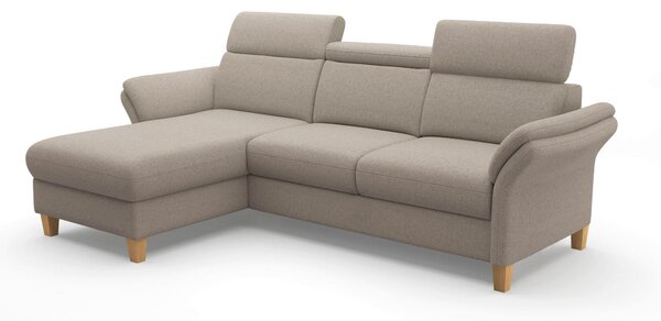 ROHOVÁ SEDAČKA, textil, taupe Sit & More - Sedačky, Online Only