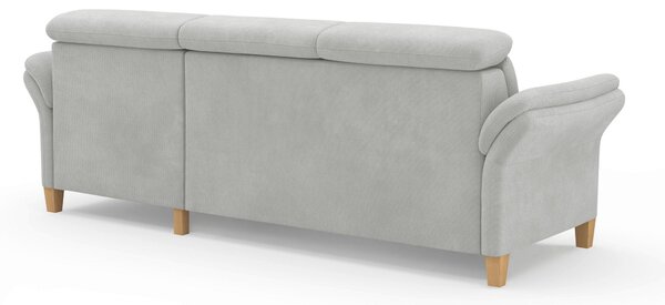 ROHOVÁ SEDAČKA, textil, strieborná Sit & More - Sedačky, Online Only