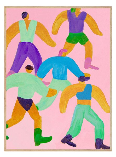 Plagát Walk the Walk, Lise Uhrskov, 50 x 70 – The Poster Club