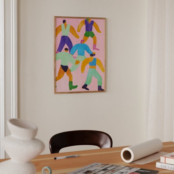 Plagát Walk the Walk, Lise Uhrskov, 50 x 70 – The Poster Club