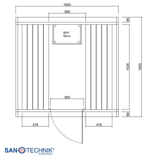 SUDOVÁ SAUNA Sanotechnik - Zdravie & wellness, Online Only