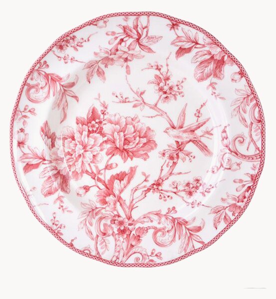 Porcelánové raňajkové taniere Primrose, 6 ks
