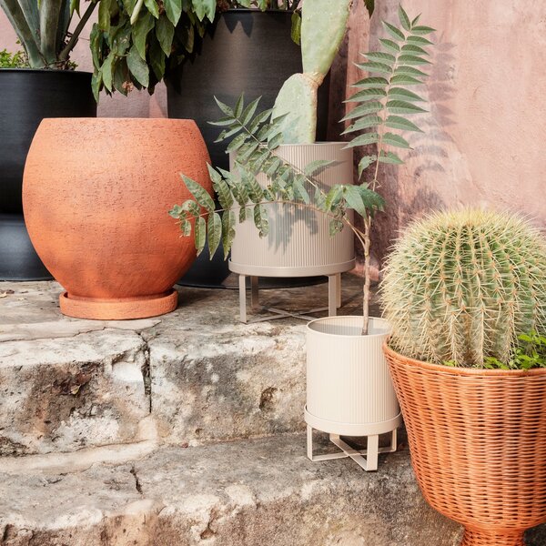 FERM LIVING Kvetináč Bau Pot Small, Cashmere