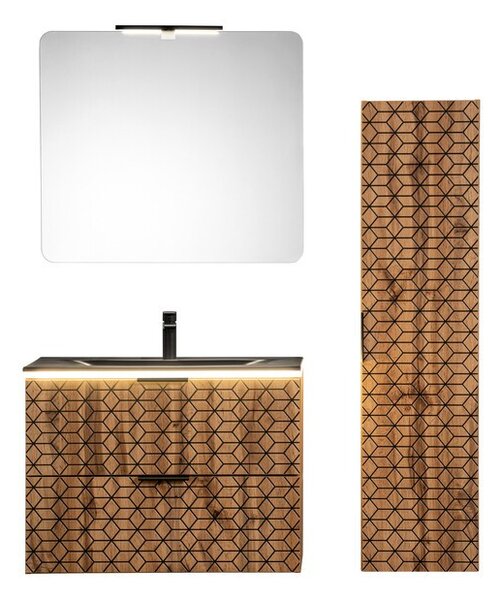 Comad LED podsvietenie Rama Diamond 80 cm chróm