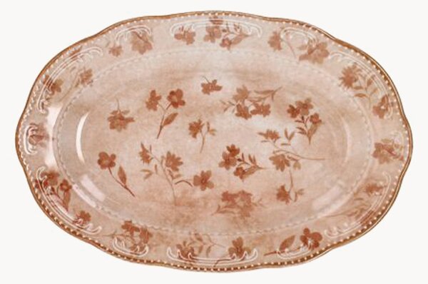 Porcelánový servírovací tanier Wienna Rose Flowers