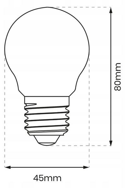 Eko-light LED žiarovka Passion neutrálna biela
