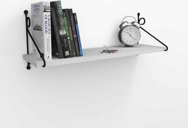 Kalune Design Malá nástenná polička Seramoni biela