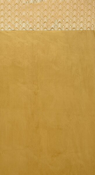 ZATEMŇOVACÍ ZÁVES NA KRÚŽKOCH ELEN 140X250 CM ZLATÁ