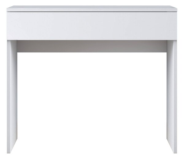 Kalune Design Minimalistický toaletný stolík Alisson biely