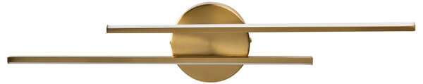 Obrazové a zrkadlové LED svietidlo zlaté kov akryl spálňa obývacia izba kúpeľňa zrkadlová lampa minimalistický dizajn