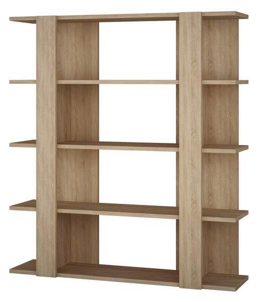 Moderná knižnica Houseland Tita dub prírodný
