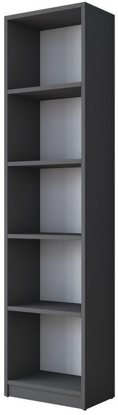 Kalune Design Moderná súprava Darah s písacím stolom, knižnicou a policou orech/antracit