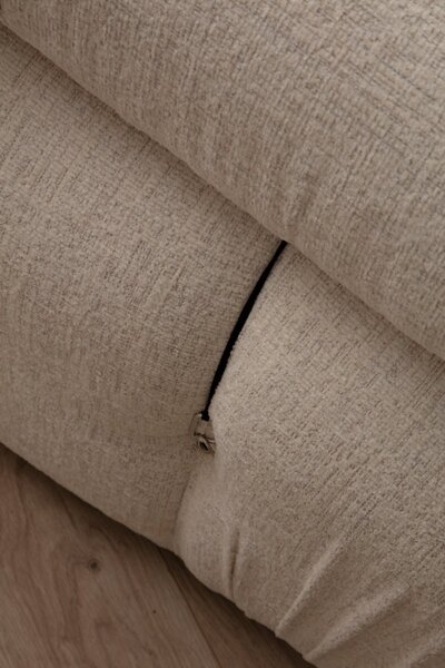 Hanah Home Modul pohovky Bubble bouclé krémový stredový