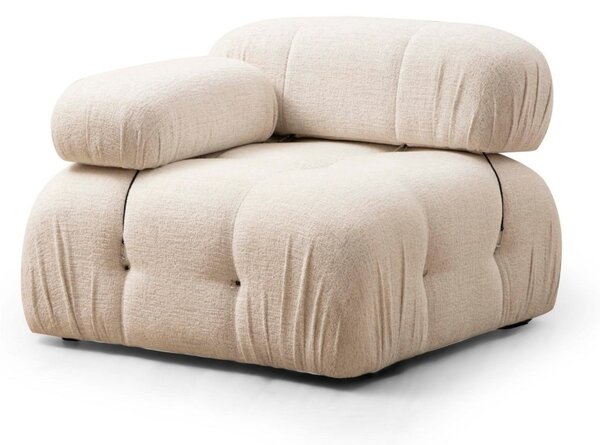 Hanah Home Modul pohovky Bubble bouclé krémový ľavý