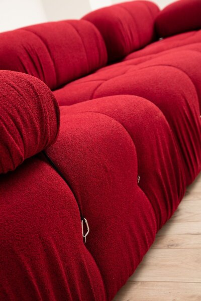 Hanah Home Modul pohovky Bubble červený stredový