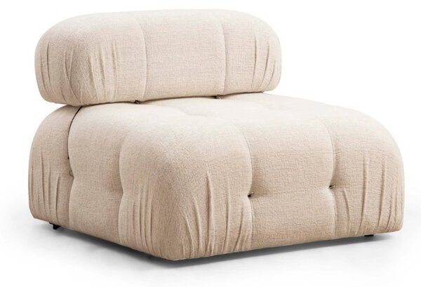 Hanah Home Modul pohovky Bubble bouclé krémový stredový