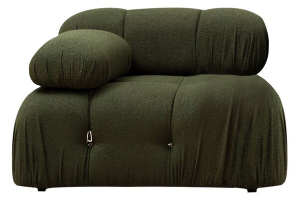 Hanah Home Modul pohovky Bubble zelený ľavý