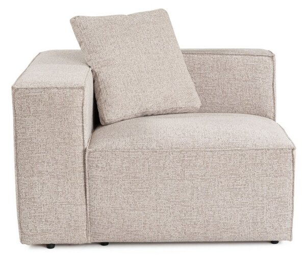 Hanah Home Modul pohovky Lora mocha ľavý