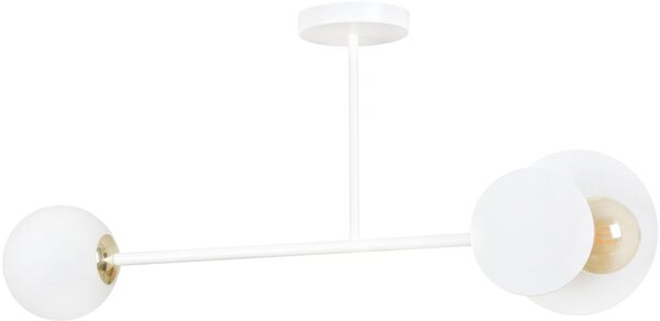 Emibig Modo stropné svietidlo 2x60 W biela 613/2