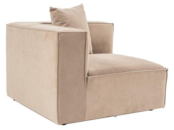 Hanah Home Modul pohovky Sora cappucino ľavý