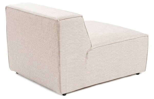 Hanah Home Modul pohovky Lora svetlohnedý stredový