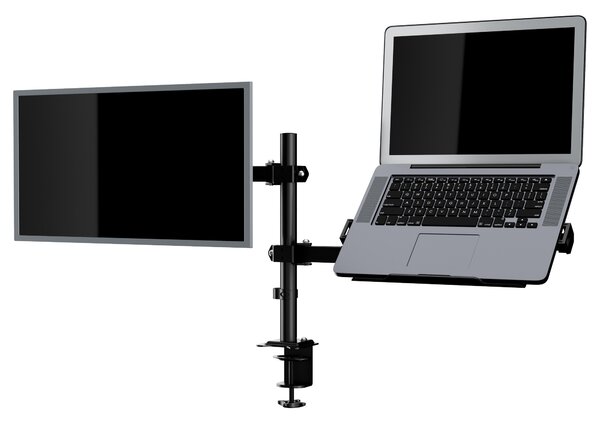 Držiak na monitor a notebook 2 v 1 čierny: MARK