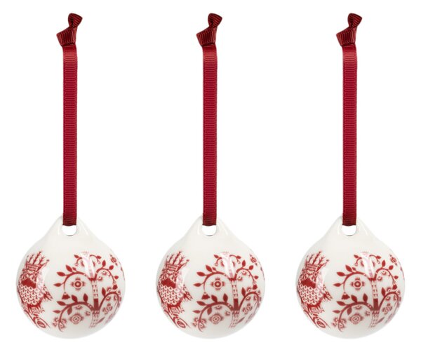 Iittala Ozdoby Taika, 3ks / červené