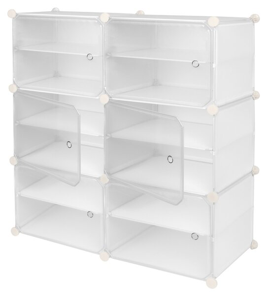 TZB Modulárny botník PETRA 88 cm biely