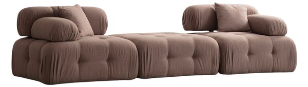 Hanah Home Modulová pohovka Doblo II 315 cm hnedá