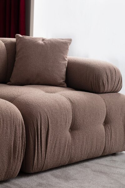 Hanah Home Modulová pohovka Doblo II 315 cm hnedá