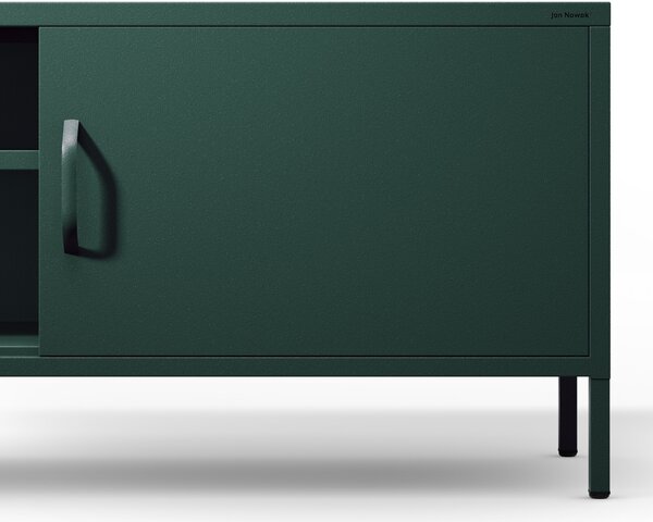 RTV skrinka XL ROSARIA 1700 x 400 x 500, fľaškovozelená